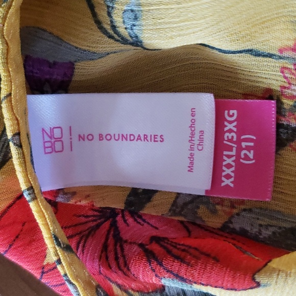 Womans 3X Sun Strap Dress with Kimono 3X 100% Polyester - Picture 8 of 9